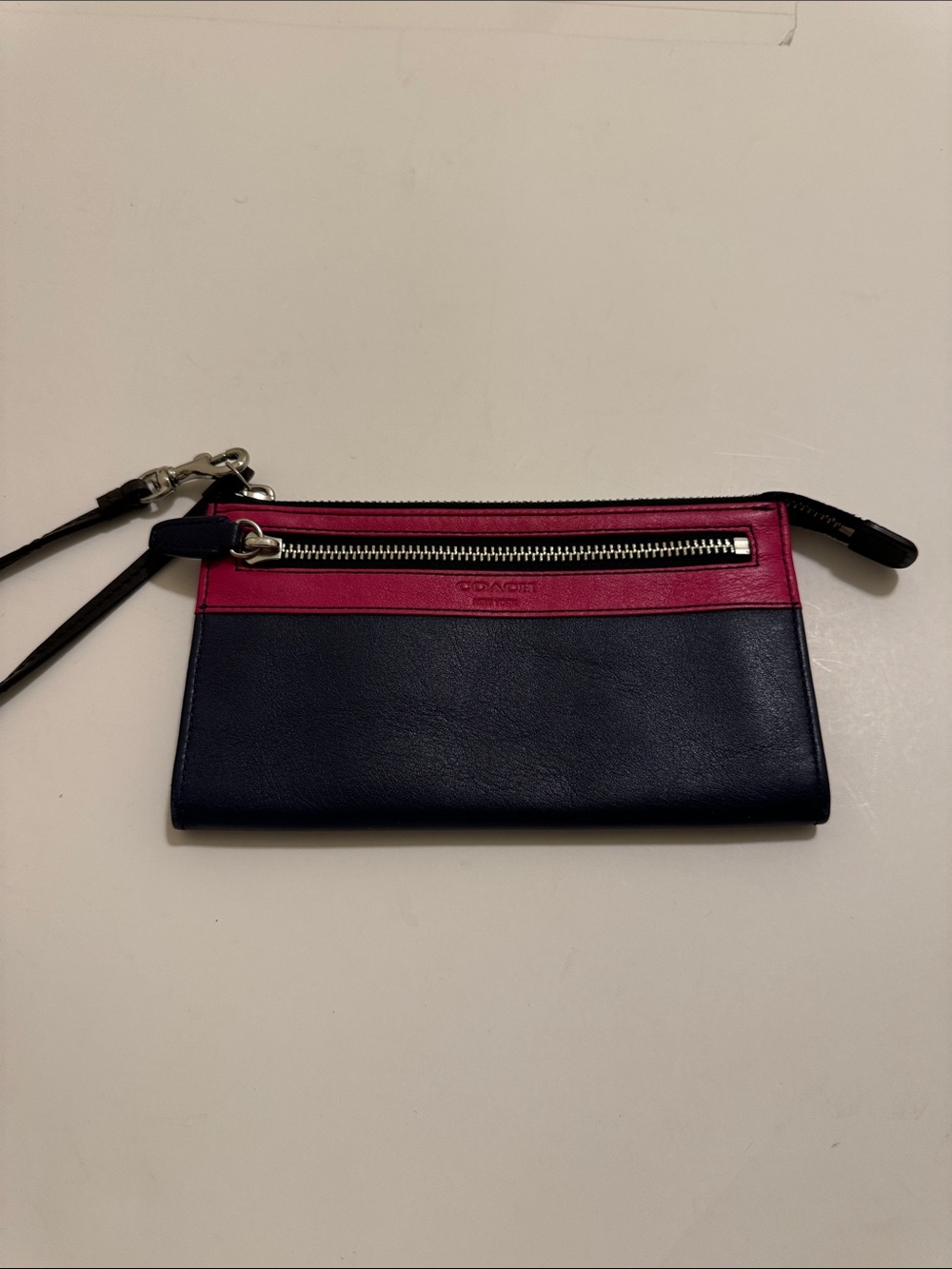 Coach Legacy Color block wristlet